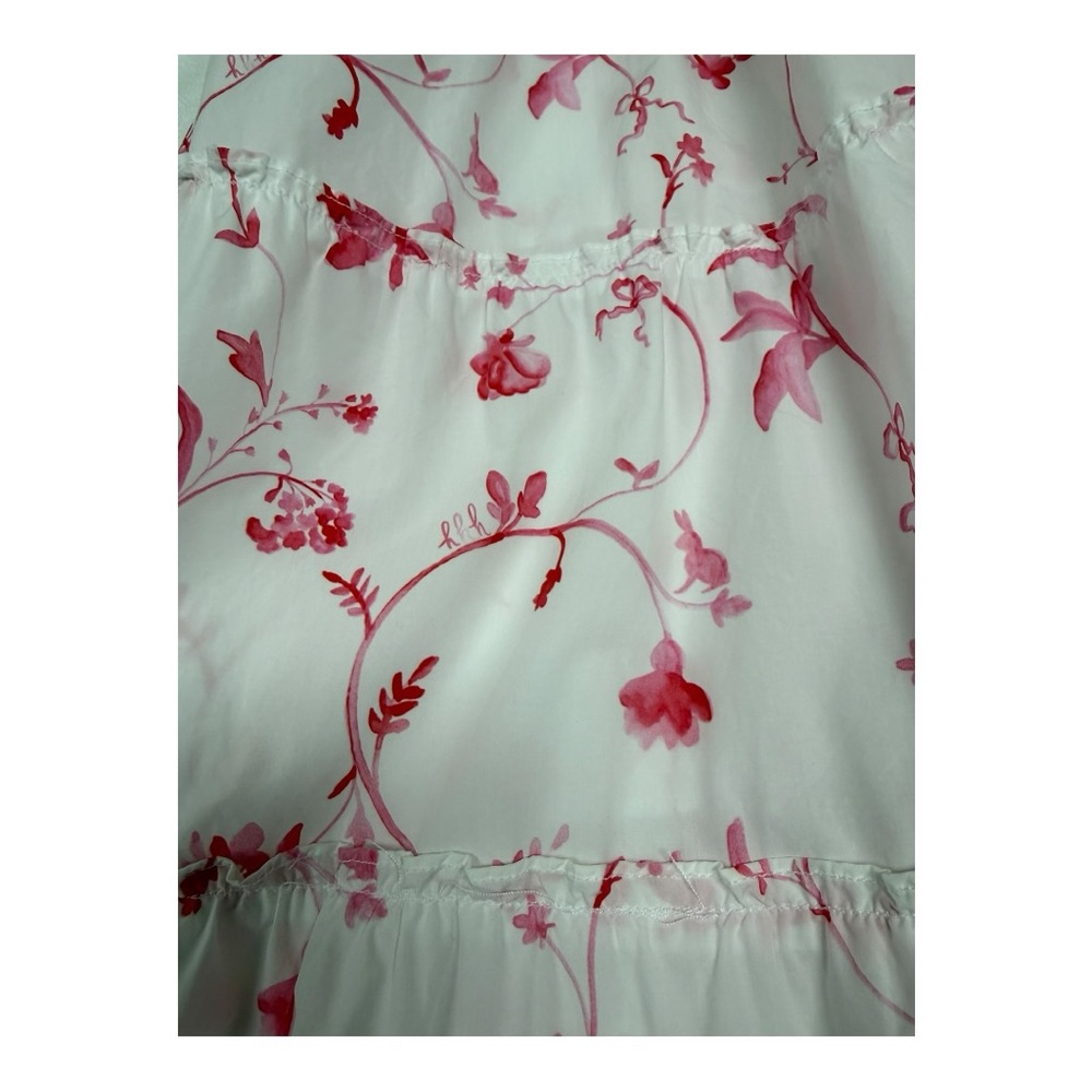 Hill House Home Midi Ellie Nap Dress Rose Botanical
Floral White Pink Size Large - Picture 6 of 14